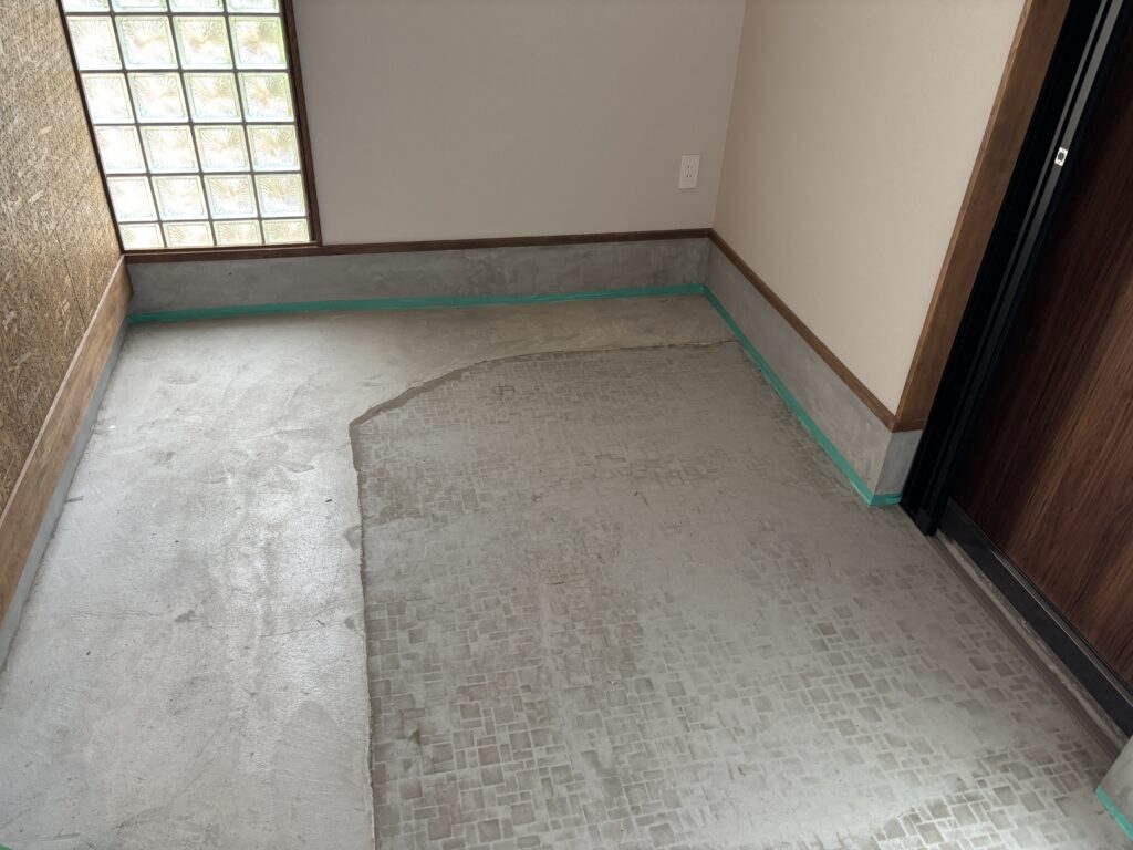 モルクラフト施工前の様子