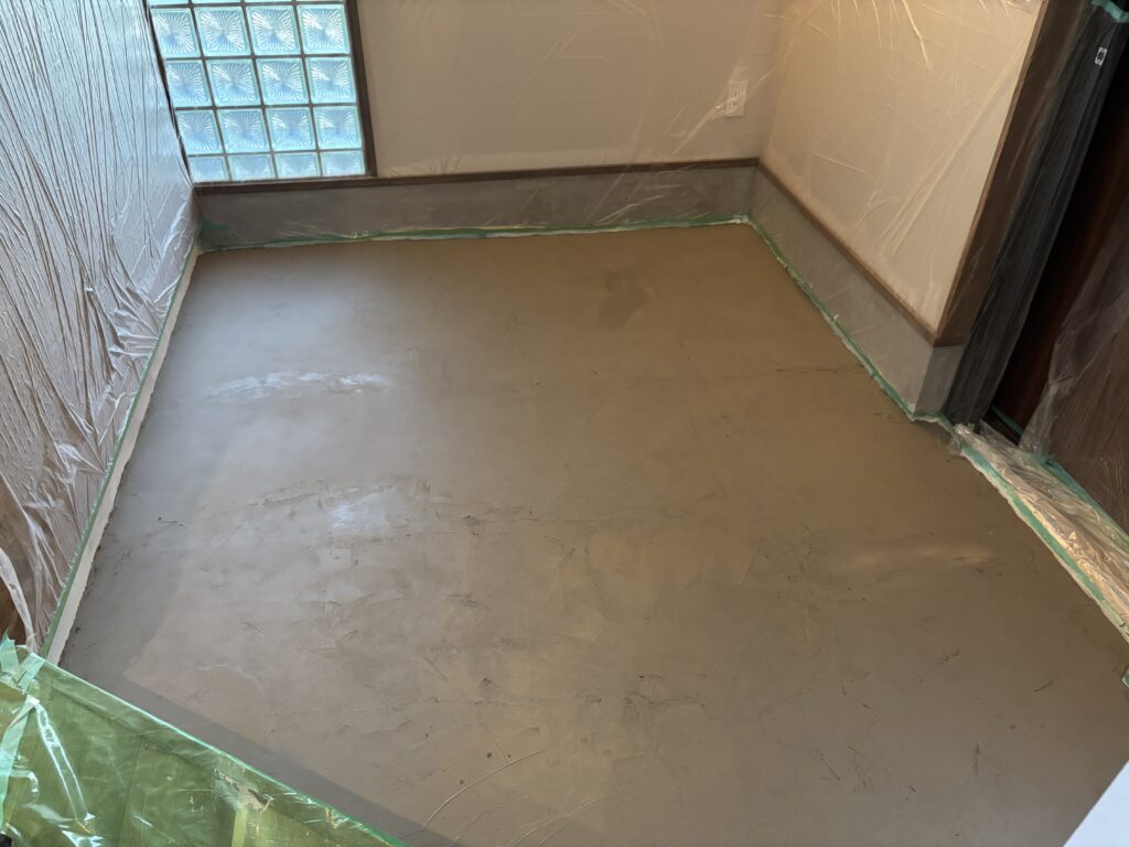 モルクラフト専用ベース施工完了